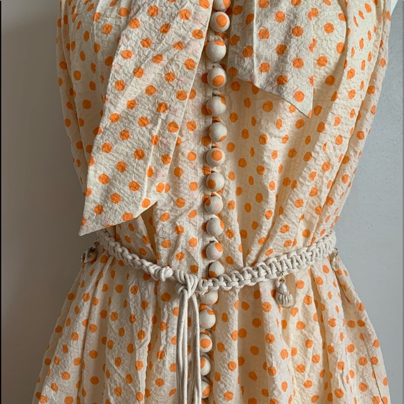 NWT Zimmermann Polka Dot Shell Belt Mini Dress - Picture 10 of 12